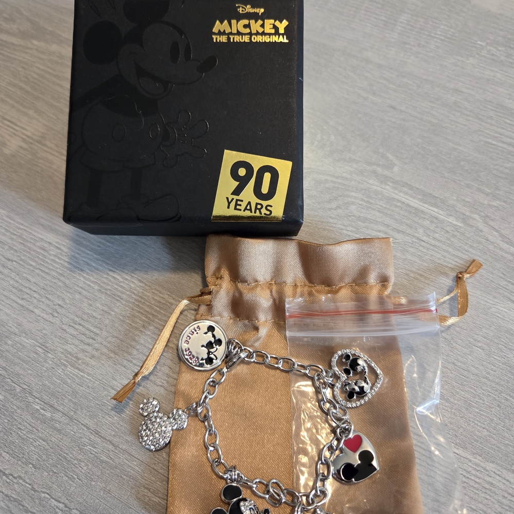 Mickey Mouse Charm Bracelet